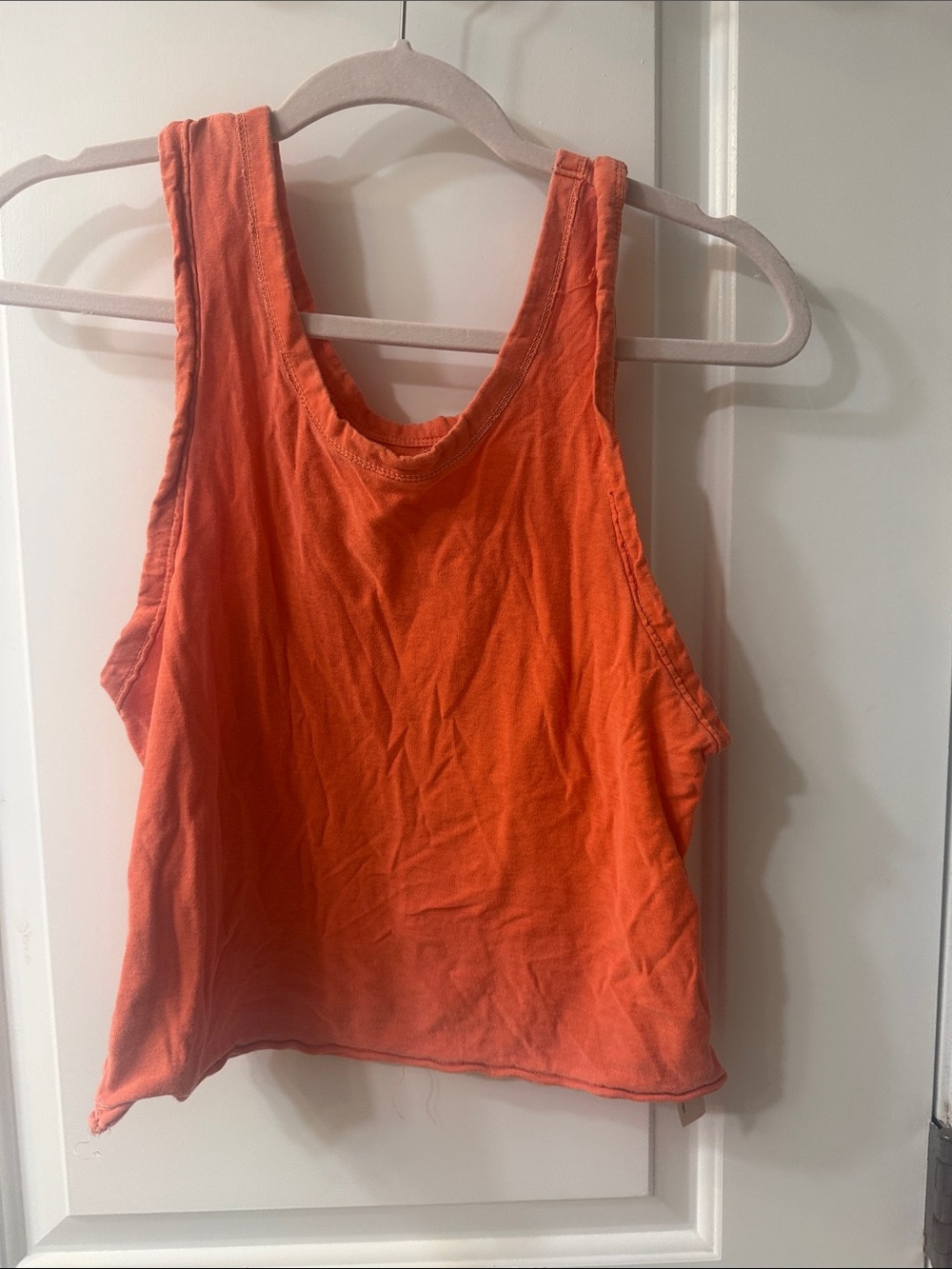 FP Movement by Free People Bright Orange Cropped Tank